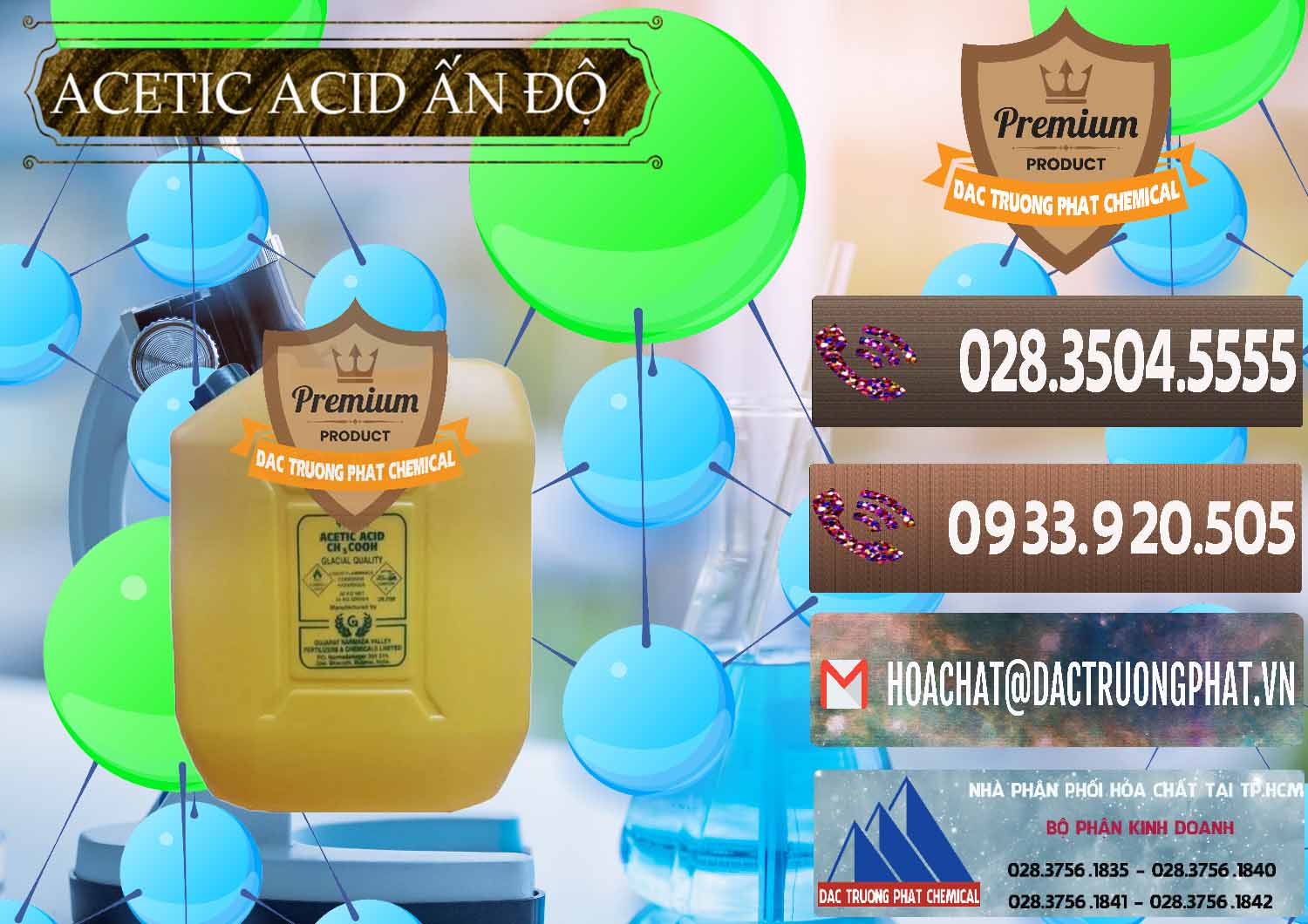 Công ty bán - cung ứng Acetic Acid – Axit Acetic Ấn Độ India - 0359 - Đơn vị nhập khẩu - cung cấp hóa chất tại TP.HCM - hoachatviet.net