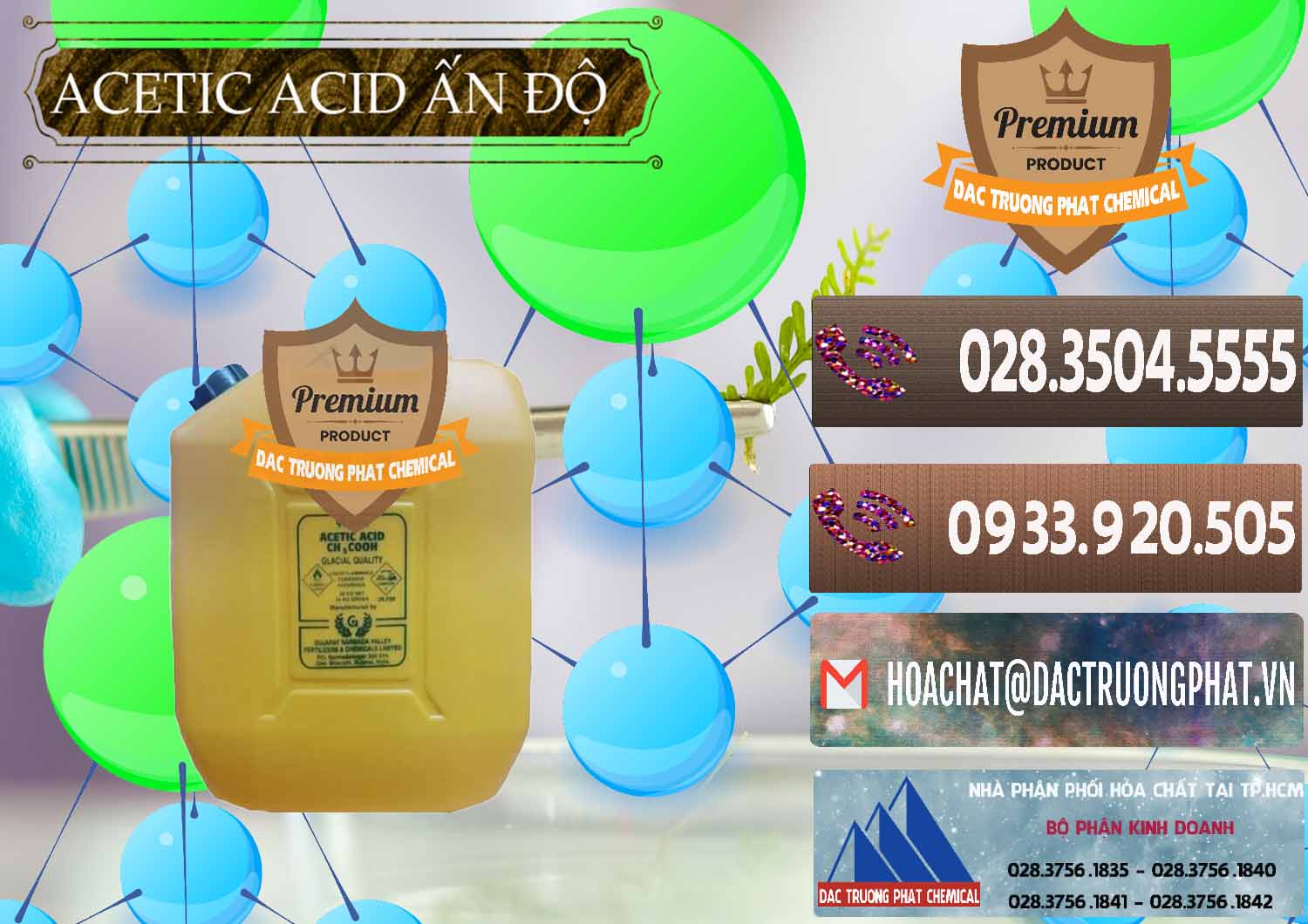 Nơi chuyên phân phối ( bán ) Acetic Acid – Axit Acetic Ấn Độ India - 0359 - Cty chuyên nhập khẩu và cung cấp hóa chất tại TP.HCM - hoachatviet.net