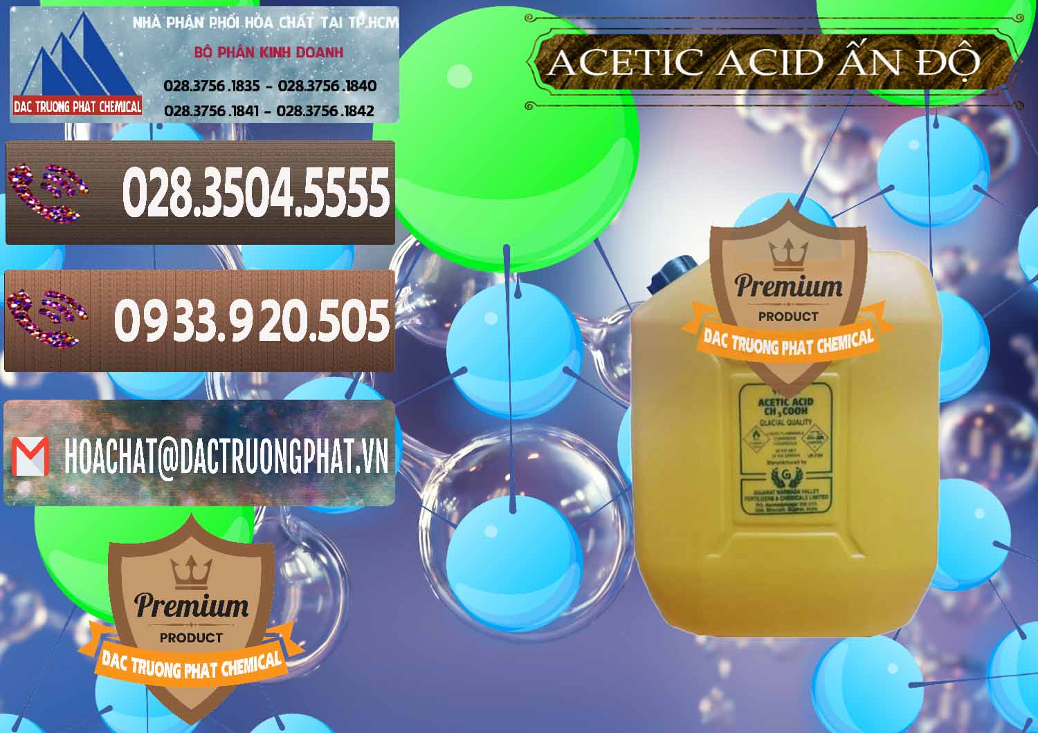 Đơn vị chuyên phân phối và bán Acetic Acid – Axit Acetic Ấn Độ India - 0359 - Chuyên cung cấp và bán hóa chất tại TP.HCM - hoachatviet.net