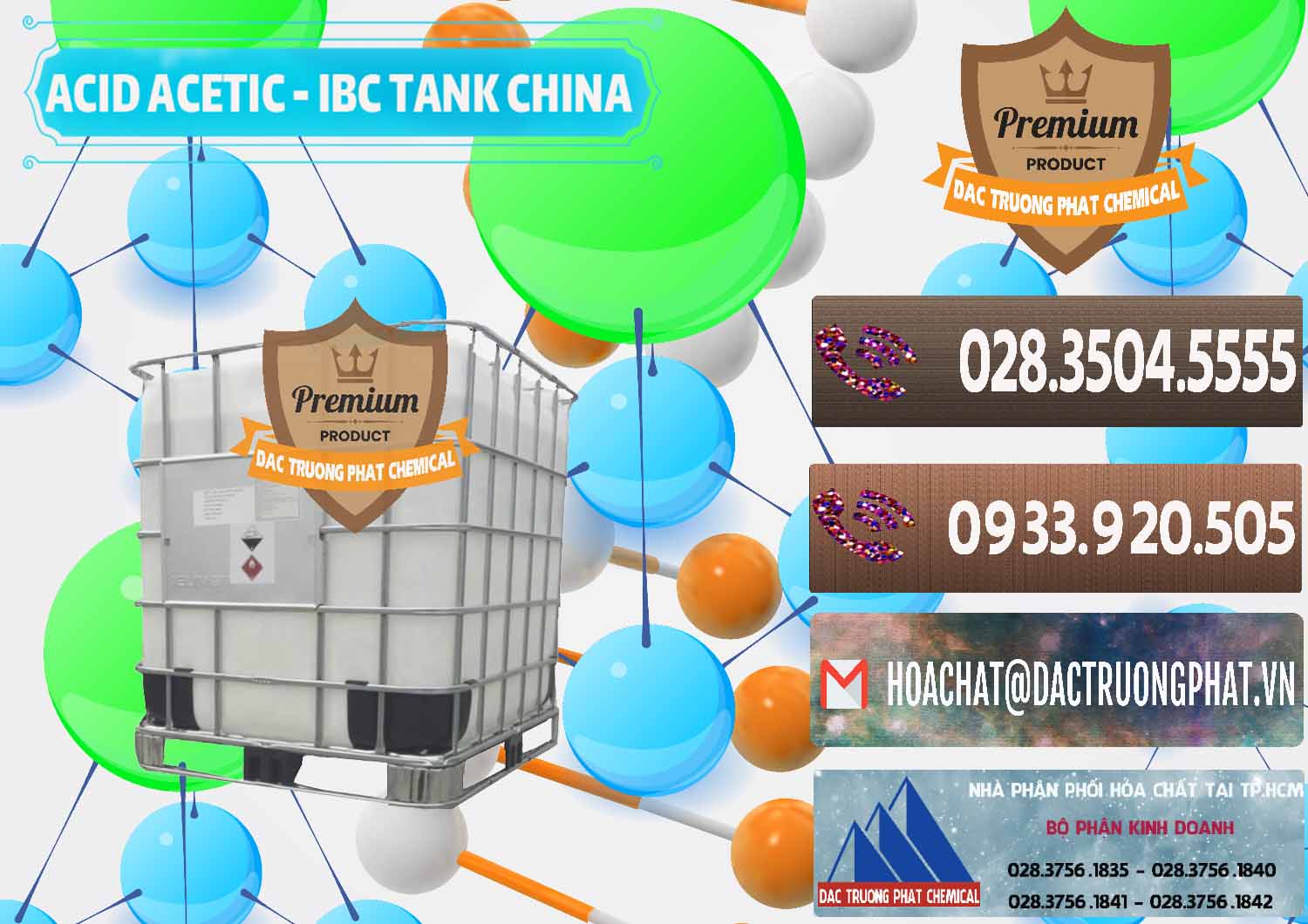 Đơn vị kinh doanh - bán Acetic Acid – Axit Acetic Tank Bồn IBC Trung Quốc China - 0443 - Cty chuyên bán ( cung cấp ) hóa chất tại TP.HCM - hoachatviet.net