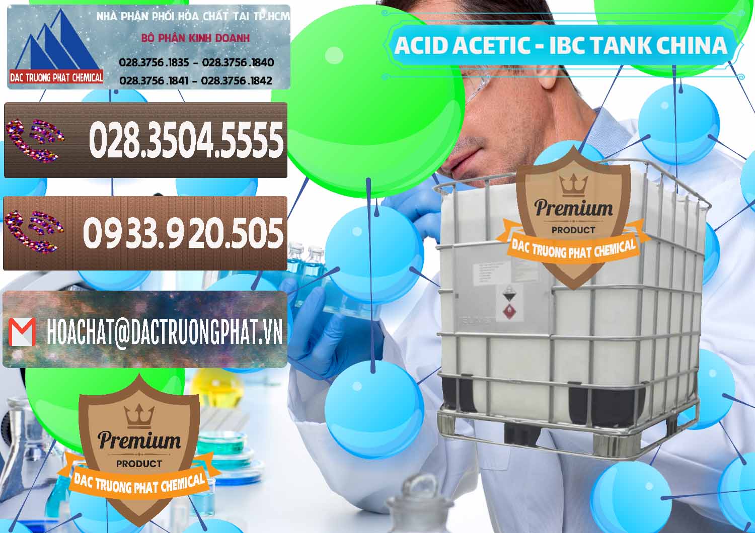 Đơn vị chuyên bán & cung cấp Acetic Acid – Axit Acetic Tank Bồn IBC Trung Quốc China - 0443 - Nơi chuyên cung cấp _ bán hóa chất tại TP.HCM - hoachatviet.net