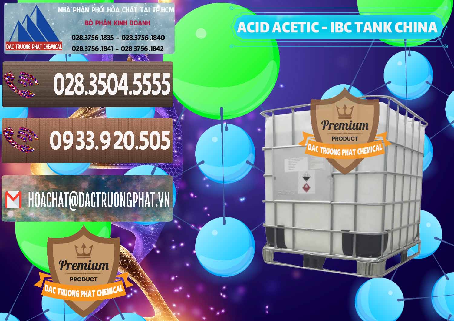 Cty chuyên bán & cung cấp Acetic Acid – Axit Acetic Tank Bồn IBC Trung Quốc China - 0443 - Công ty phân phối ( cung ứng ) hóa chất tại TP.HCM - hoachatviet.net