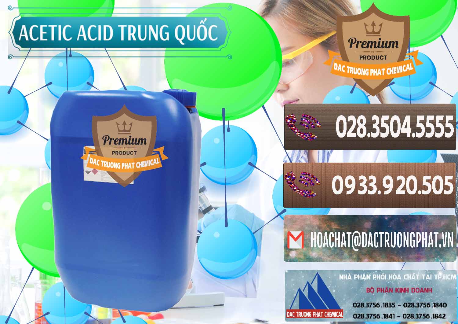 Chuyên bán & cung ứng Acetic Acid – Axit Acetic Trung Quốc China - 0358 - Nơi chuyên cung cấp ( nhập khẩu ) hóa chất tại TP.HCM - hoachatviet.net