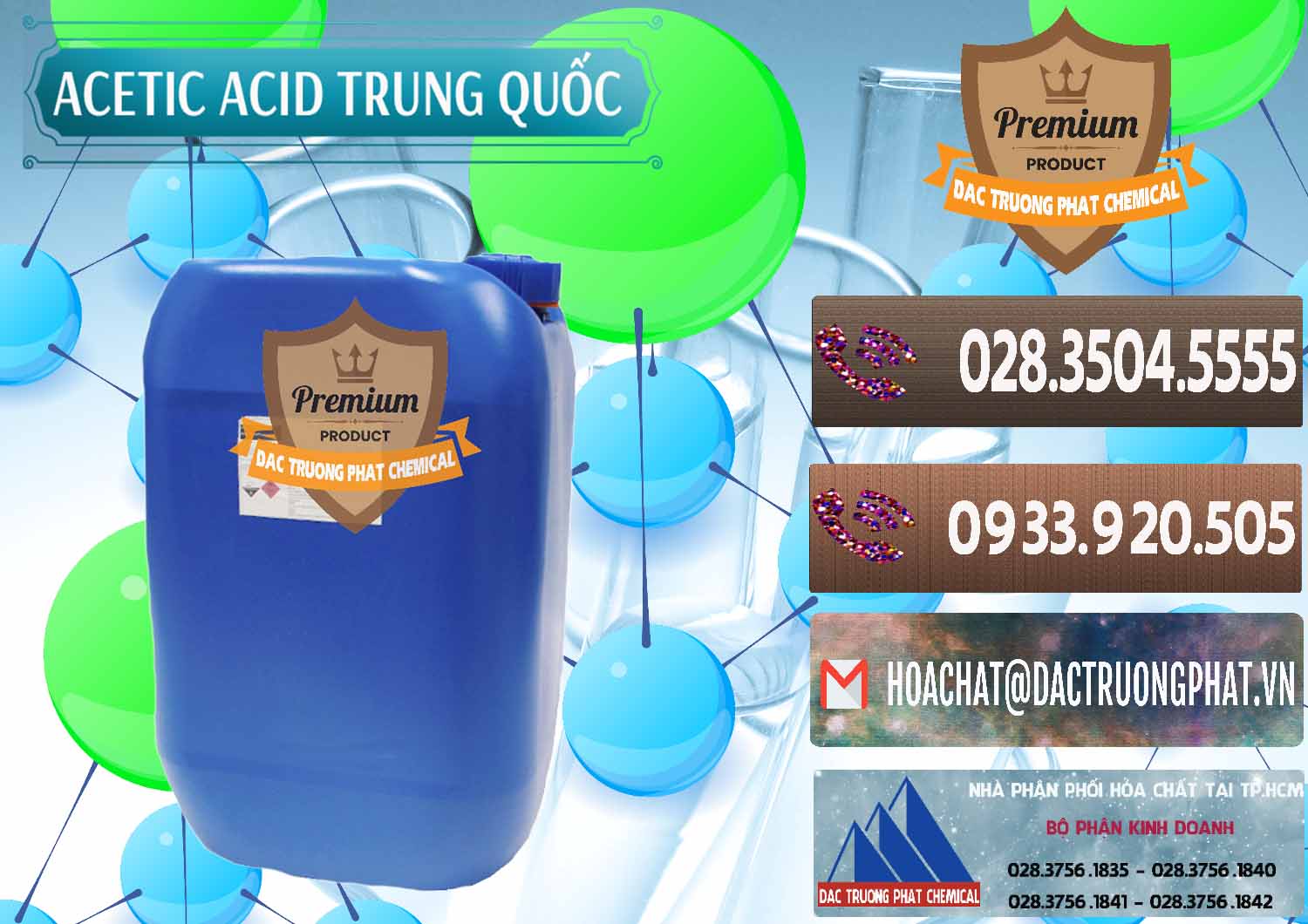 Cty cung ứng & bán Acetic Acid – Axit Acetic Trung Quốc China - 0358 - Đơn vị chuyên cung cấp ( nhập khẩu ) hóa chất tại TP.HCM - hoachatviet.net