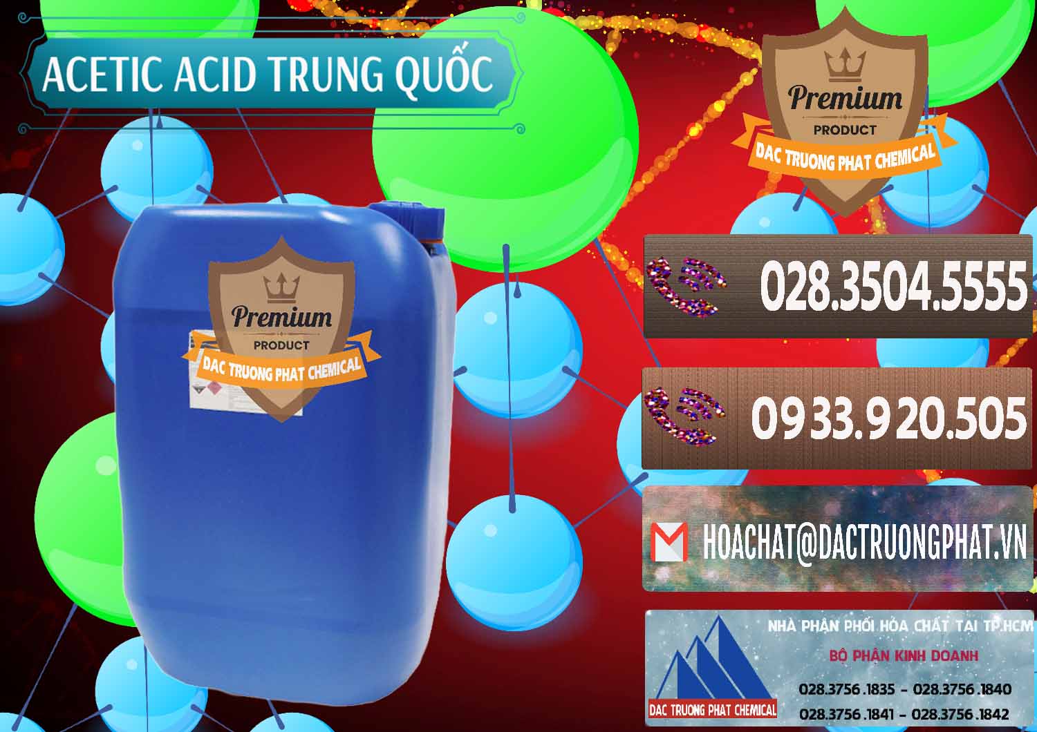 Cty bán _ cung ứng Acetic Acid – Axit Acetic Trung Quốc China - 0358 - Công ty chuyên nhập khẩu _ cung cấp hóa chất tại TP.HCM - hoachatviet.net