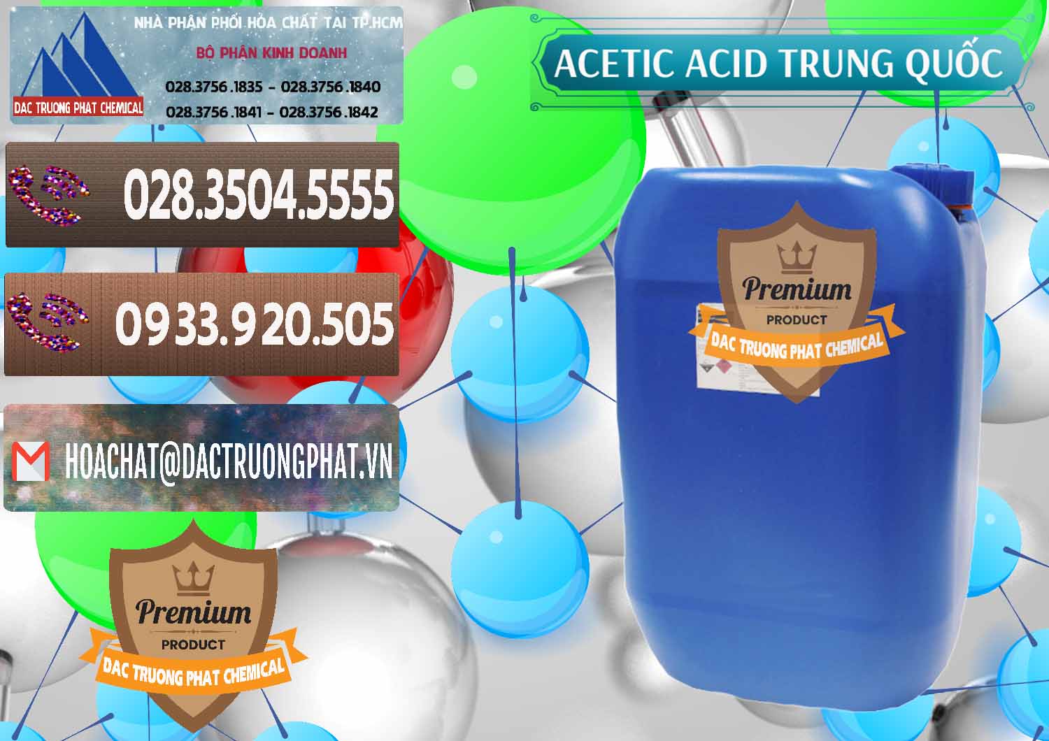 Nơi chuyên bán - cung ứng Acetic Acid – Axit Acetic Trung Quốc China - 0358 - Cty phân phối _ cung cấp hóa chất tại TP.HCM - hoachatviet.net