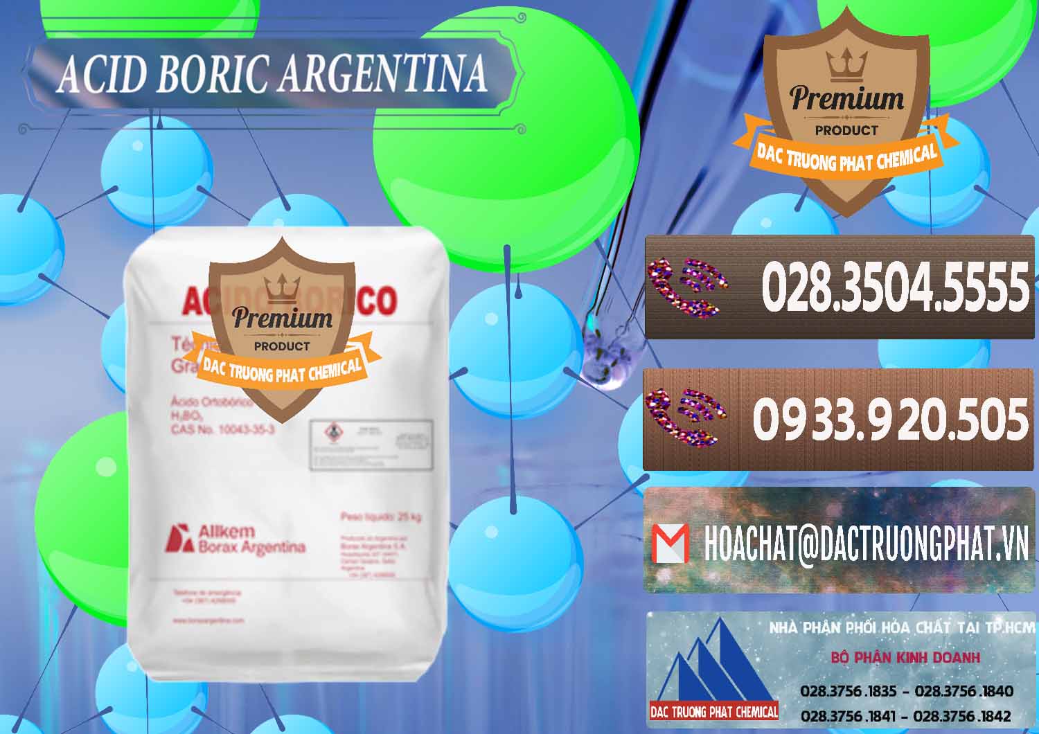 Chuyên nhập khẩu & bán Acid Boric – Axit Boric H3BO3 99% Allkem Argentina - 0448 - Chuyên cung cấp và bán hóa chất tại TP.HCM - hoachatviet.net