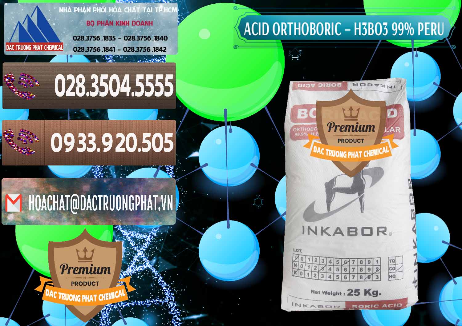 Đơn vị kinh doanh _ bán Acid Boric – Axit Boric H3BO3 99% Inkabor Peru - 0280 - Cty chuyên bán ( cung cấp ) hóa chất tại TP.HCM - hoachatviet.net