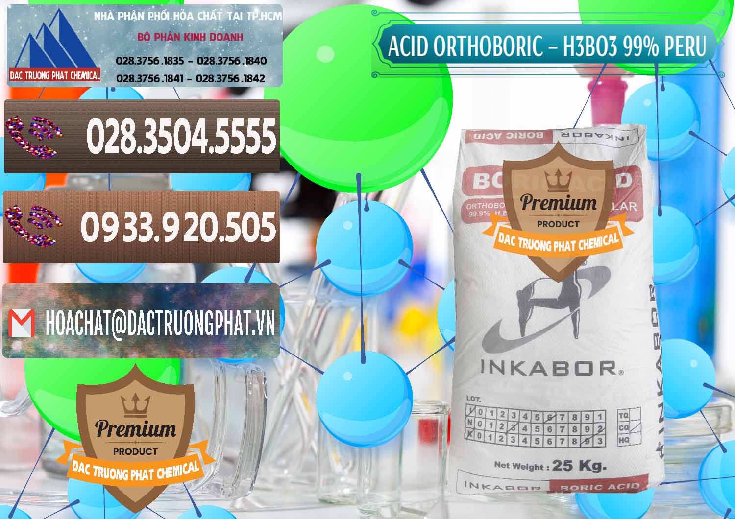 Nơi chuyên kinh doanh - bán Acid Boric – Axit Boric H3BO3 99% Inkabor Peru - 0280 - Đơn vị chuyên bán và cung cấp hóa chất tại TP.HCM - hoachatviet.net
