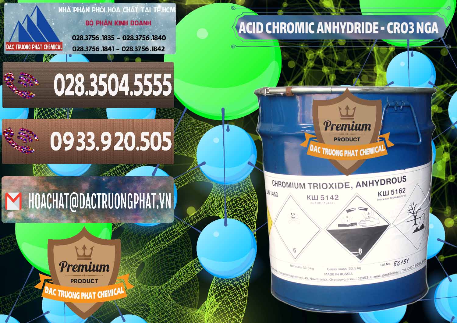 Nơi chuyên cung ứng _ bán Acid Chromic Anhydride - Cromic CRO3 Nga Russia - 0006 - Bán và phân phối hóa chất tại TP.HCM - hoachatviet.net