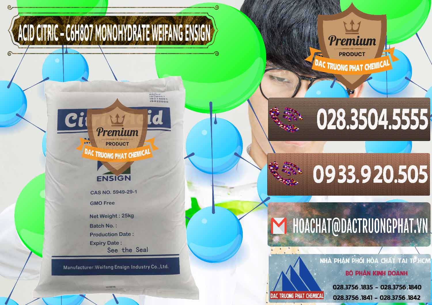 Đơn vị phân phối và bán Acid Citric - Axit Citric Monohydrate Weifang Trung Quốc China - 0009 - Nơi bán và phân phối hóa chất tại TP.HCM - hoachatviet.net
