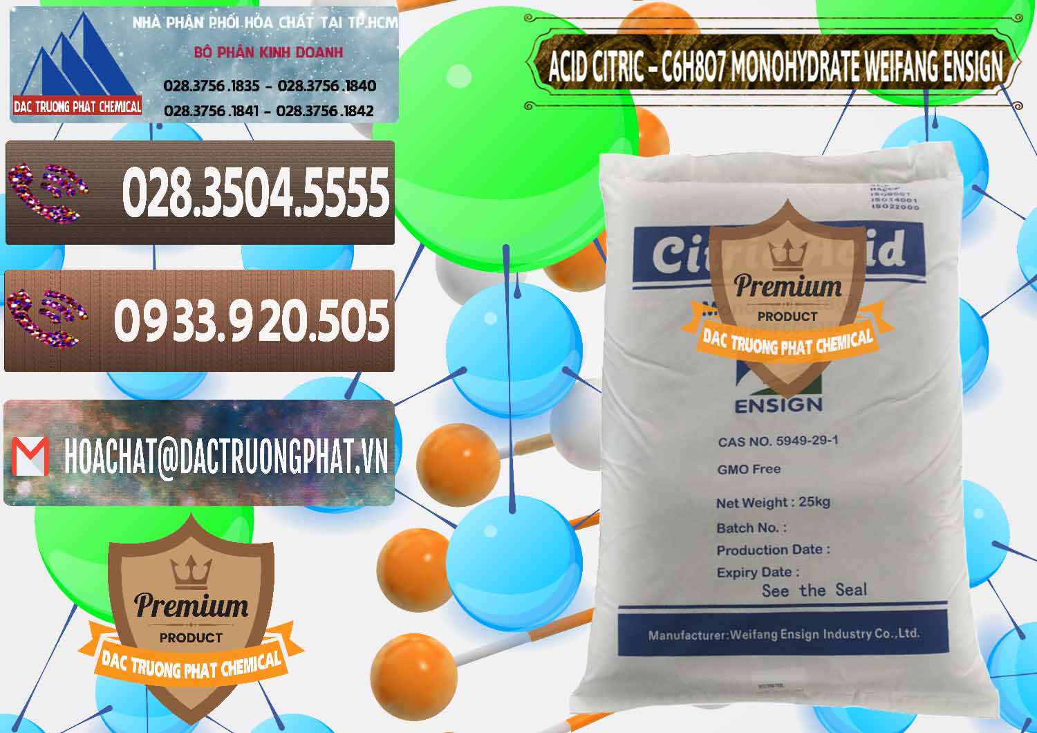 Nơi bán _ cung ứng Acid Citric - Axit Citric Monohydrate Weifang Trung Quốc China - 0009 - Nơi phân phối ( bán ) hóa chất tại TP.HCM - hoachatviet.net