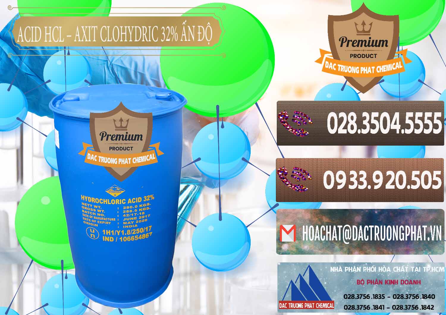 Đơn vị bán & cung cấp Acid HCL - Axit Cohidric 32% - 35% Ấn Độ India - 0010 - Đơn vị cung cấp _ nhập khẩu hóa chất tại TP.HCM - hoachatviet.net