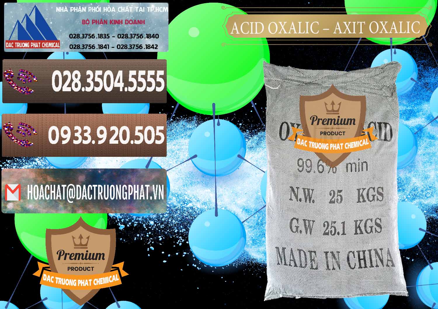Cty chuyên bán _ cung ứng Acid Oxalic – Axit Oxalic 99.6% Trung Quốc China - 0014 - Nơi cung ứng và phân phối hóa chất tại TP.HCM - hoachatviet.net