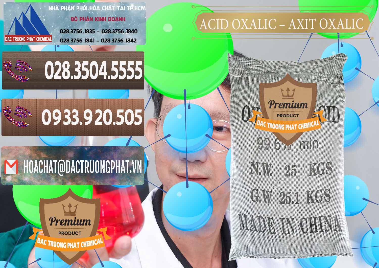 Cty chuyên bán _ phân phối Acid Oxalic – Axit Oxalic 99.6% Trung Quốc China - 0014 - Nhà cung ứng - phân phối hóa chất tại TP.HCM - hoachatviet.net