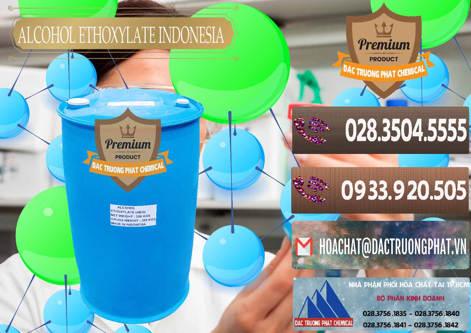 Đơn vị chuyên bán _ phân phối Alcohol Ethoxylate Indonesia - 0308 - Đơn vị chuyên cung cấp - nhập khẩu hóa chất tại TP.HCM - hoachatviet.net