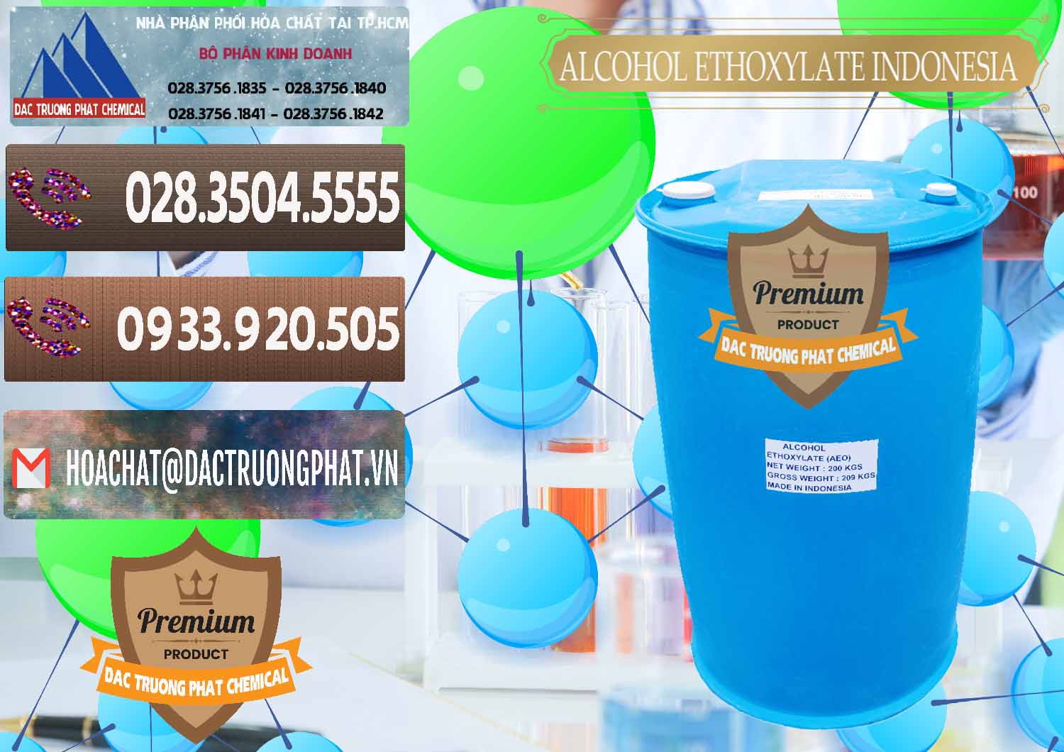 Đơn vị bán - cung cấp Alcohol Ethoxylate Indonesia - 0308 - Chuyên cung cấp ( phân phối ) hóa chất tại TP.HCM - hoachatviet.net