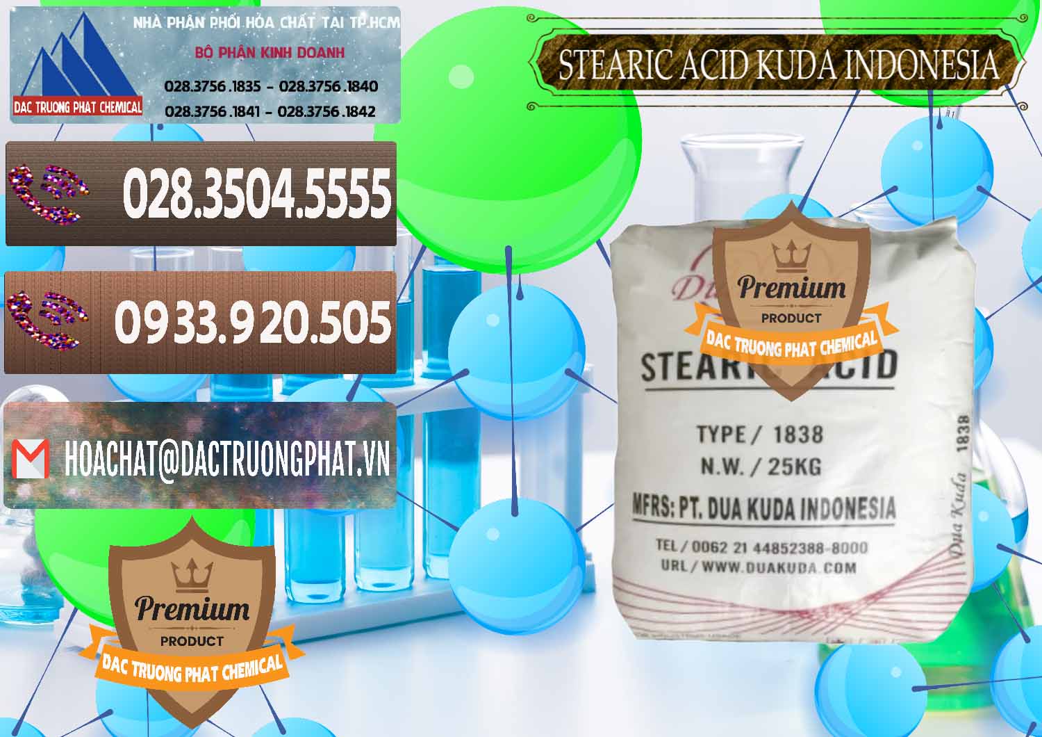 Nhà phân phối - bán Axit Stearic - Stearic Acid Dua Kuda Indonesia - 0388 - Nơi cung cấp ( kinh doanh ) hóa chất tại TP.HCM - hoachatviet.net