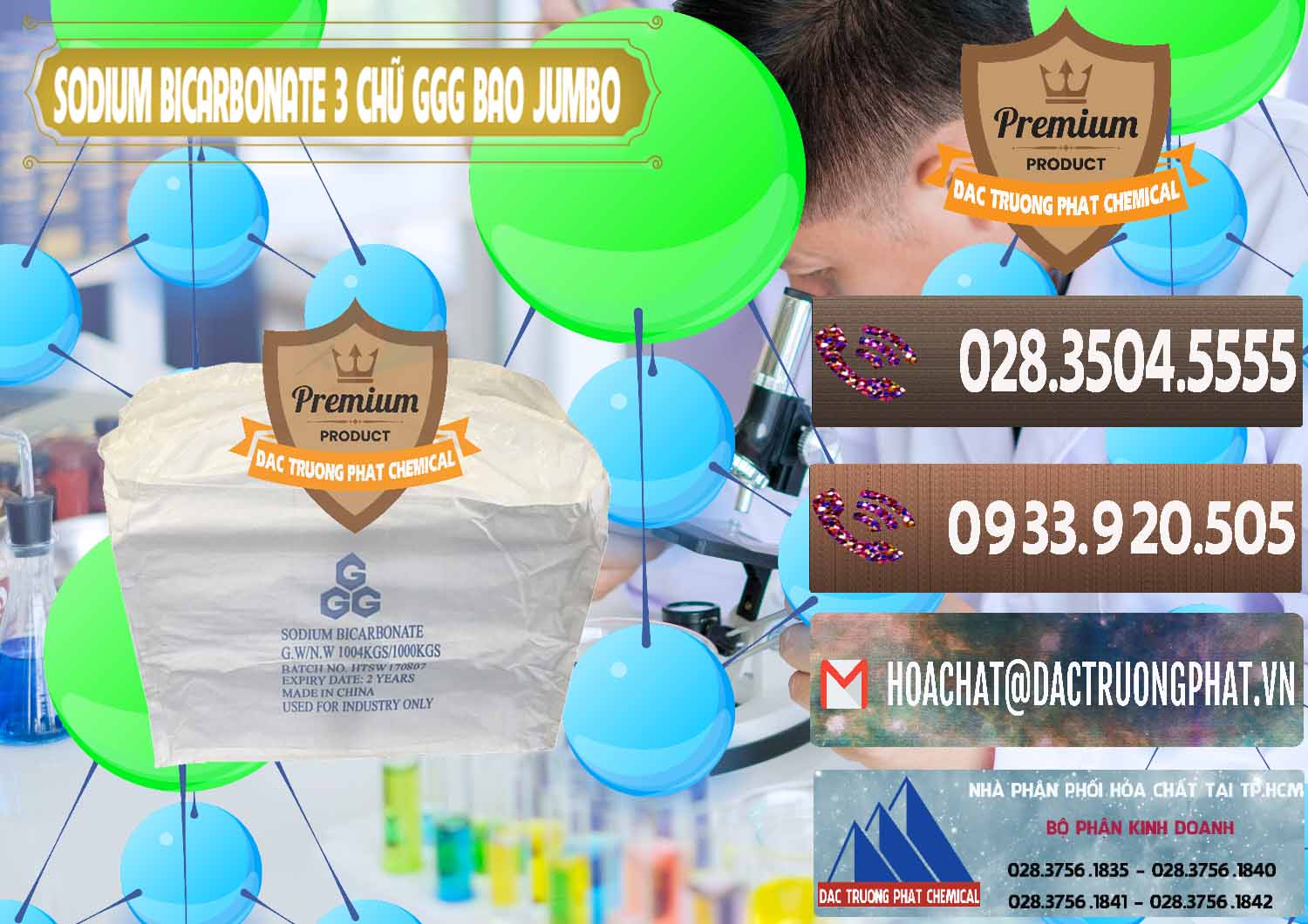 Nhà cung cấp ( bán ) Sodium Bicarbonate – Bicar NaHCO3 Food Grade 3 Chữ GGG Bao Jumbo ( Bành ) Trung Quốc China - 0260 - Nhà cung cấp & phân phối hóa chất tại TP.HCM - hoachatviet.net