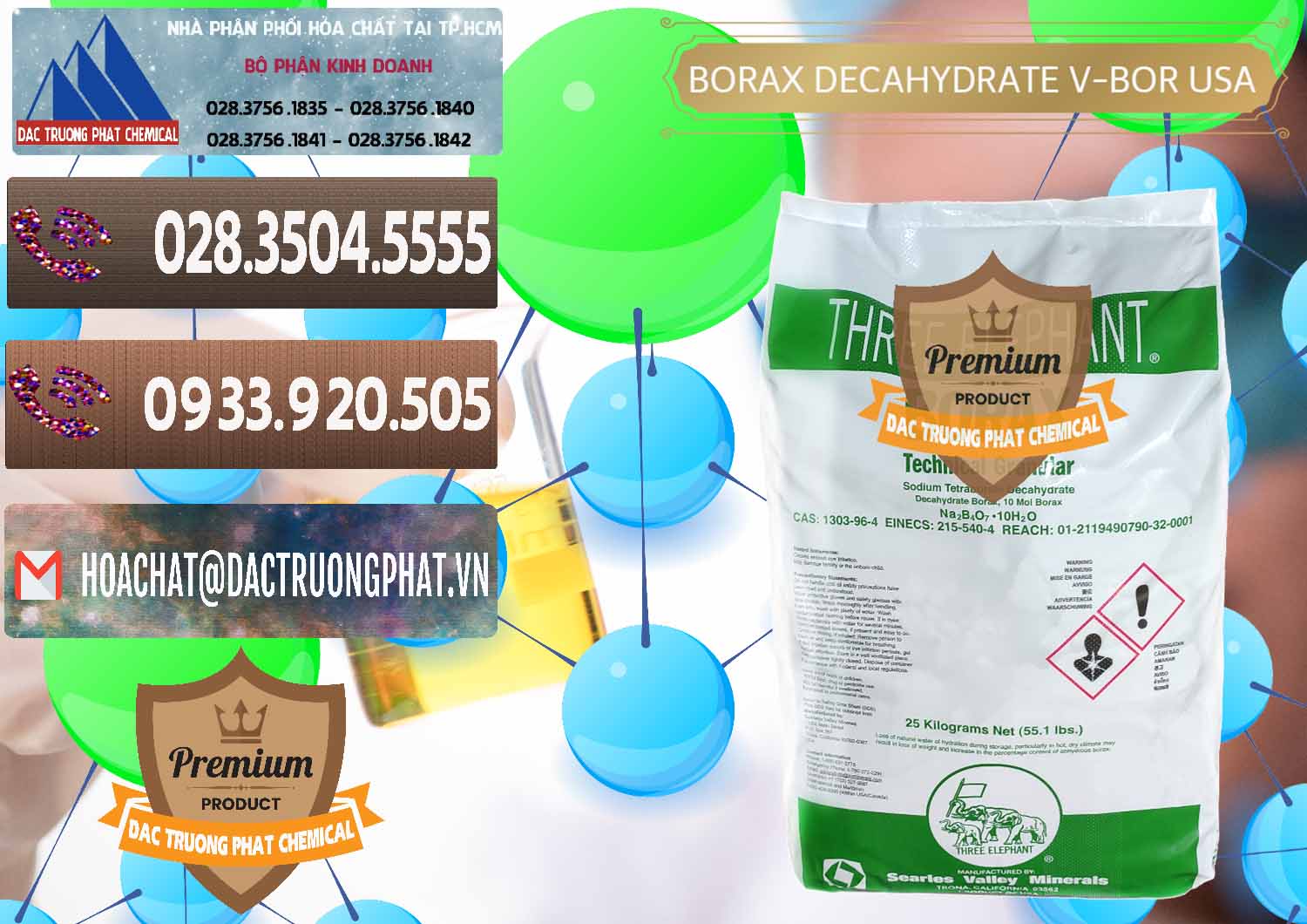 Đơn vị cung ứng và bán Borax Decahydrate NA2B4O7.10H2O Mỹ V-Bor Usa - 0032 - Cty phân phối ( cung ứng ) hóa chất tại TP.HCM - hoachatviet.net