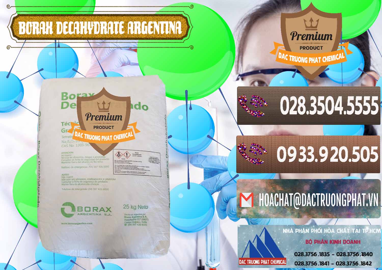 Nơi chuyên cung cấp & bán Borax Decahydrate Argentina - 0446 - Công ty chuyên cung cấp _ kinh doanh hóa chất tại TP.HCM - hoachatviet.net