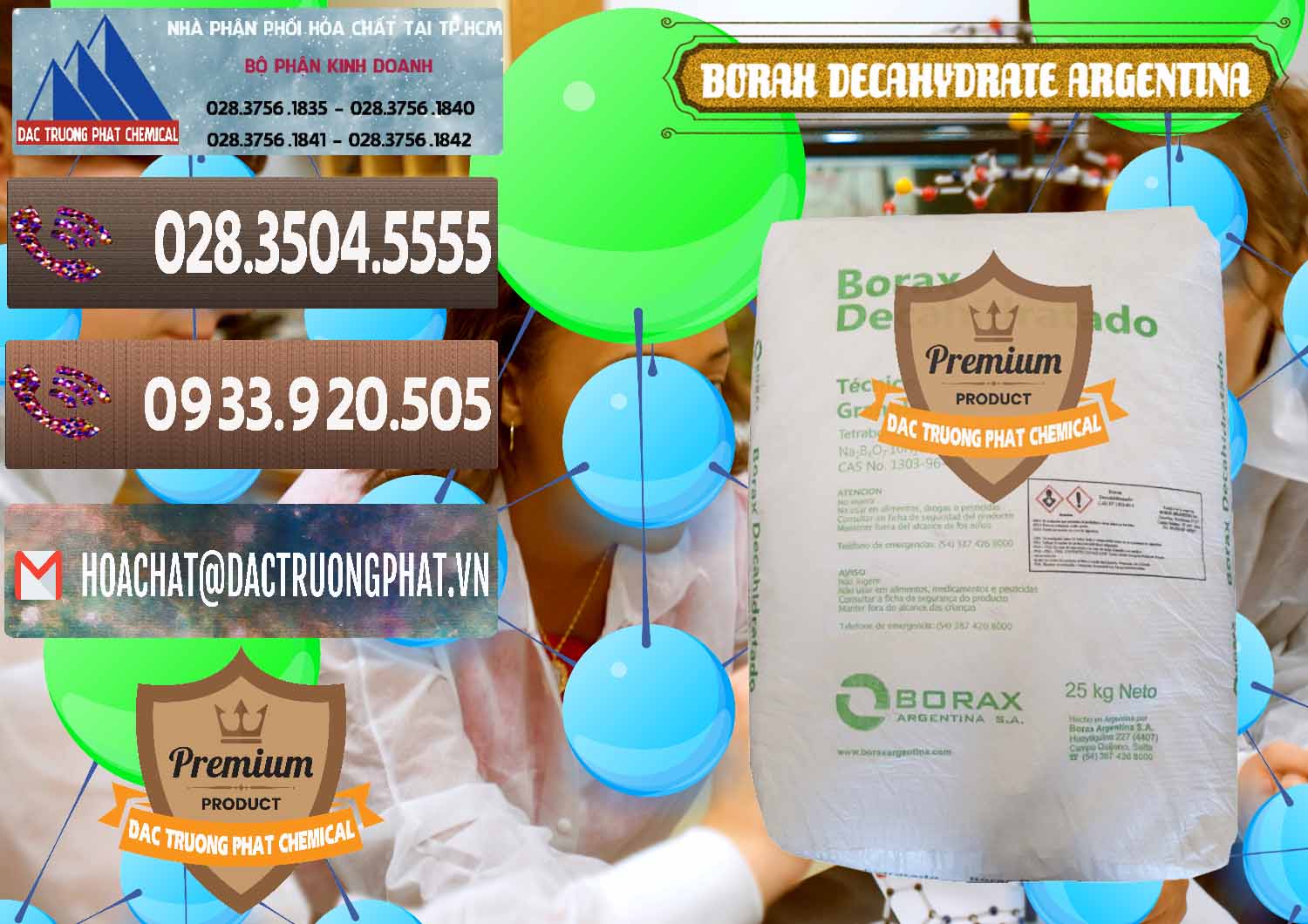 Công ty nhập khẩu ( bán ) Borax Decahydrate Argentina - 0446 - Công ty chuyên cung cấp và kinh doanh hóa chất tại TP.HCM - hoachatviet.net