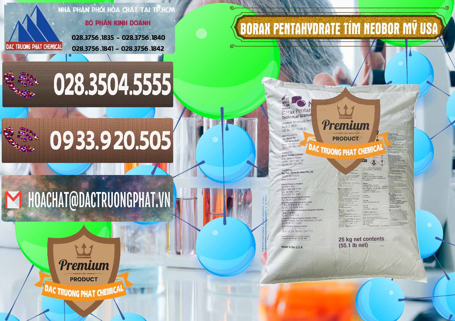 Đơn vị kinh doanh - bán Borax Pentahydrate Bao Tím Neobor TG Mỹ Usa - 0277 - Đơn vị chuyên cung cấp _ nhập khẩu hóa chất tại TP.HCM - hoachatviet.net