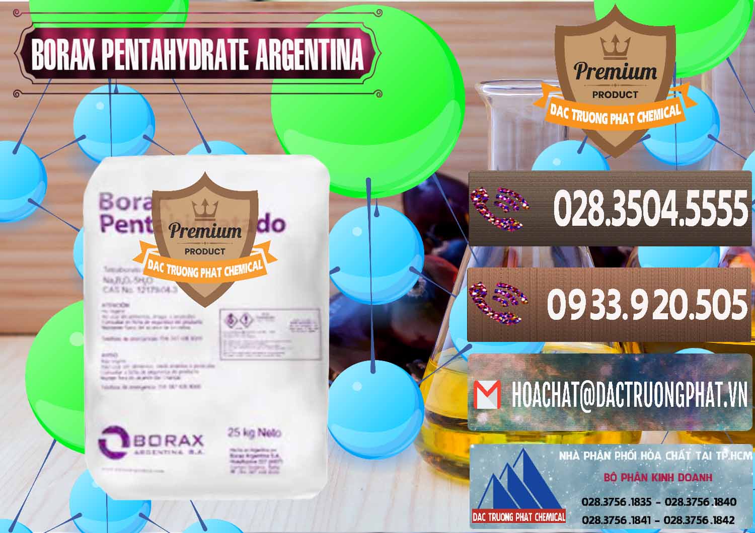 Đơn vị chuyên cung ứng và bán Borax Pentahydrate Argentina - 0447 - Cty chuyên cung ứng _ phân phối hóa chất tại TP.HCM - hoachatviet.net