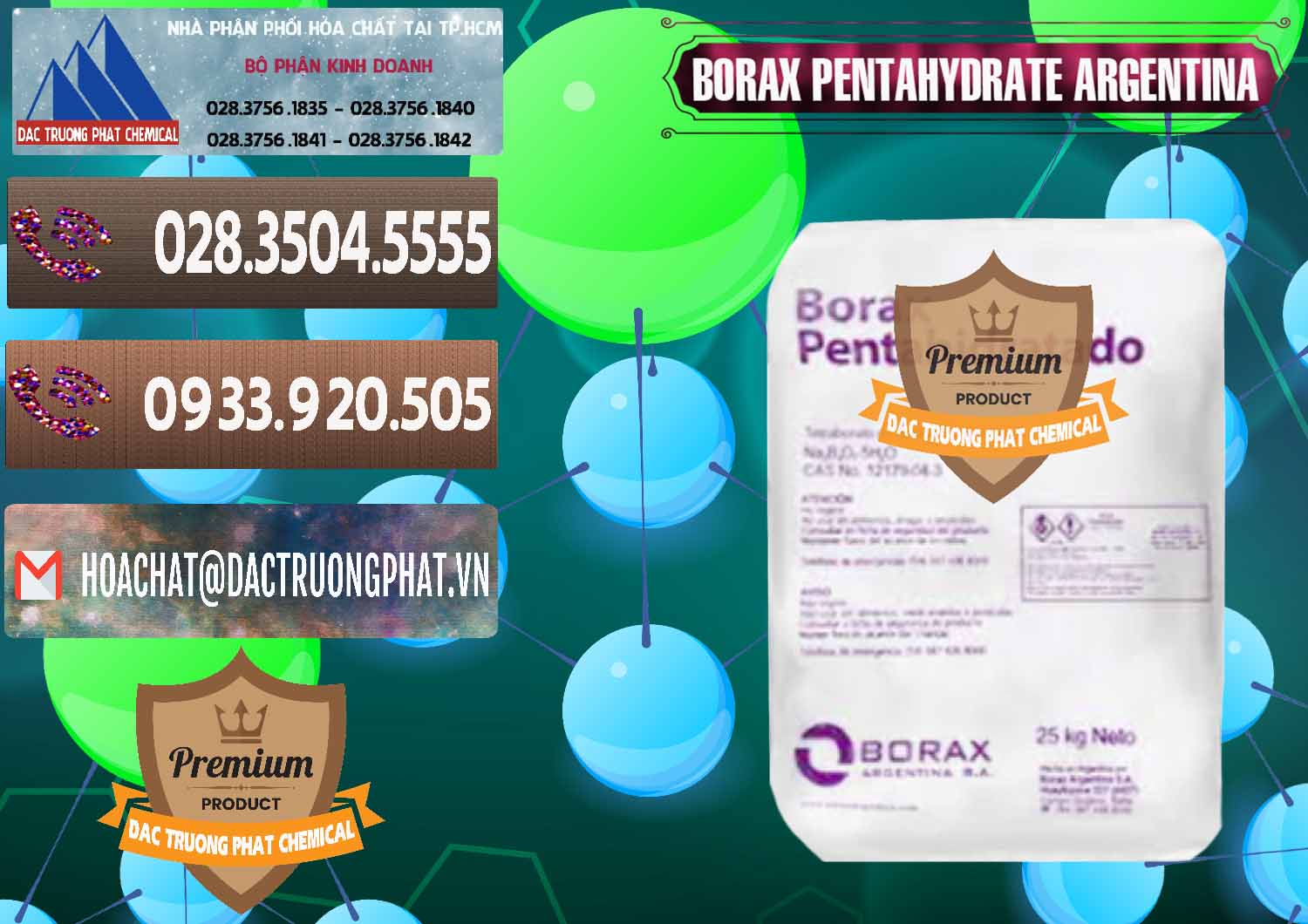 Đơn vị bán - phân phối Borax Pentahydrate Argentina - 0447 - Chuyên cung cấp - phân phối hóa chất tại TP.HCM - hoachatviet.net