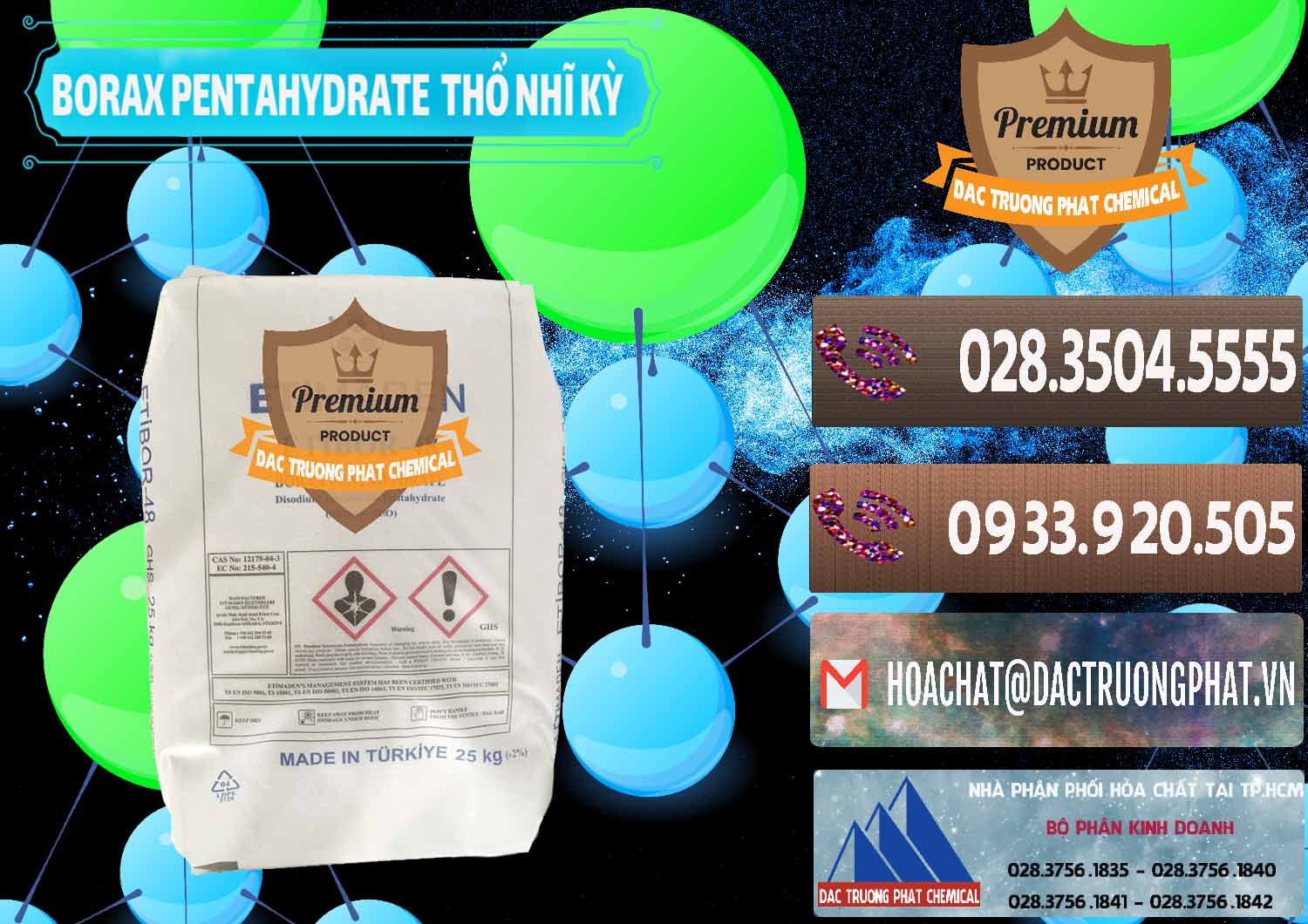 Công ty chuyên bán & cung cấp Borax Pentahydrate Thổ Nhĩ Kỳ Turkey - 0431 - Kinh doanh - cung cấp hóa chất tại TP.HCM - hoachatviet.net