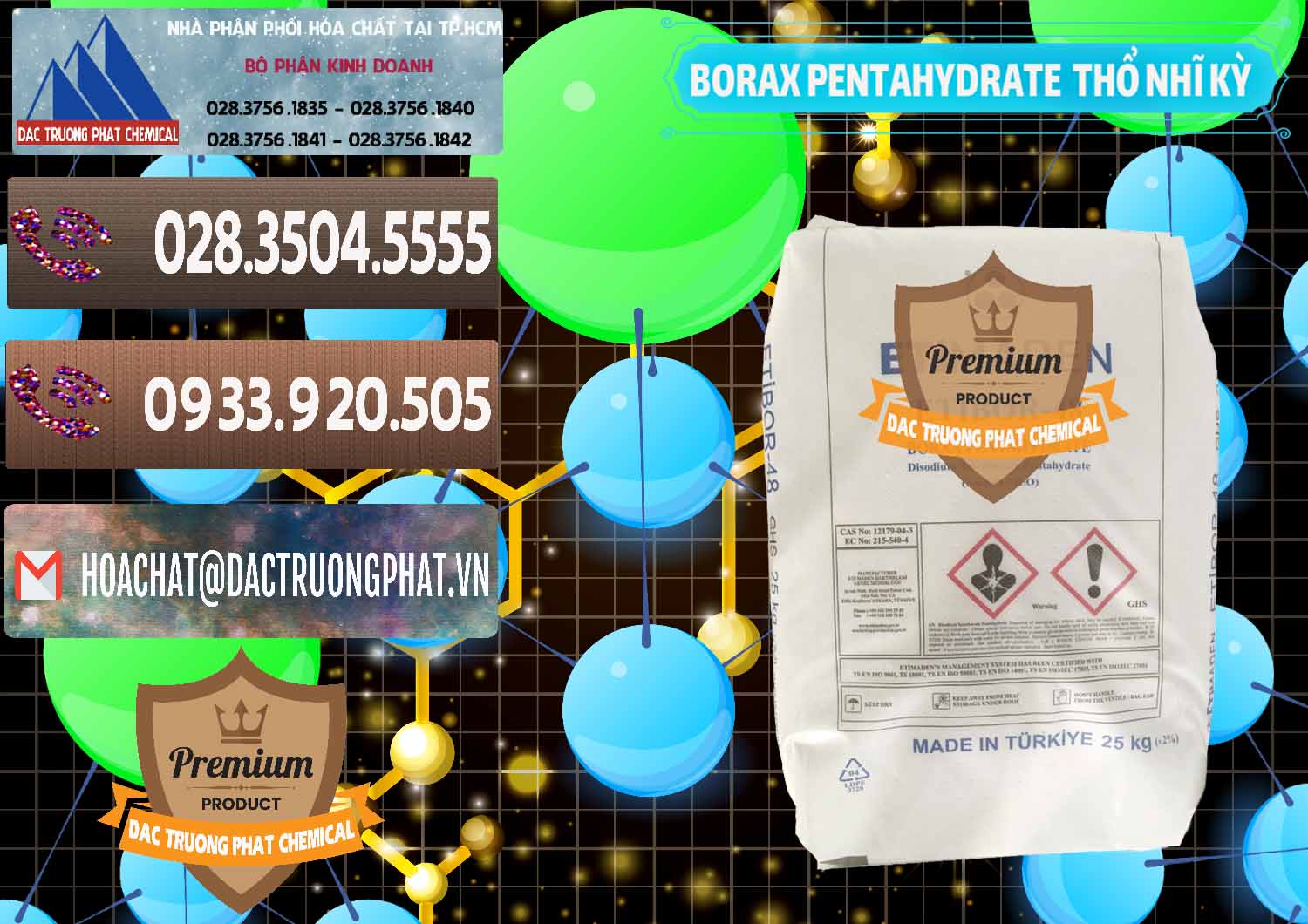 Cty chuyên kinh doanh - bán Borax Pentahydrate Thổ Nhĩ Kỳ Turkey - 0431 - Chuyên phân phối & cung cấp hóa chất tại TP.HCM - hoachatviet.net