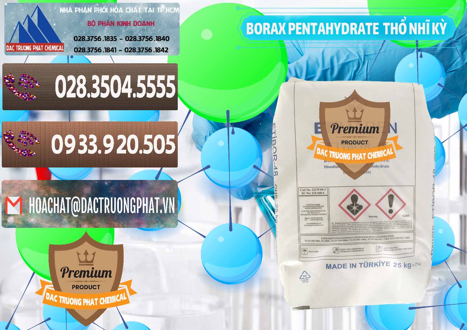 Nơi cung cấp ( bán ) Borax Pentahydrate Thổ Nhĩ Kỳ Turkey - 0431 - Cty phân phối ( kinh doanh ) hóa chất tại TP.HCM - hoachatviet.net