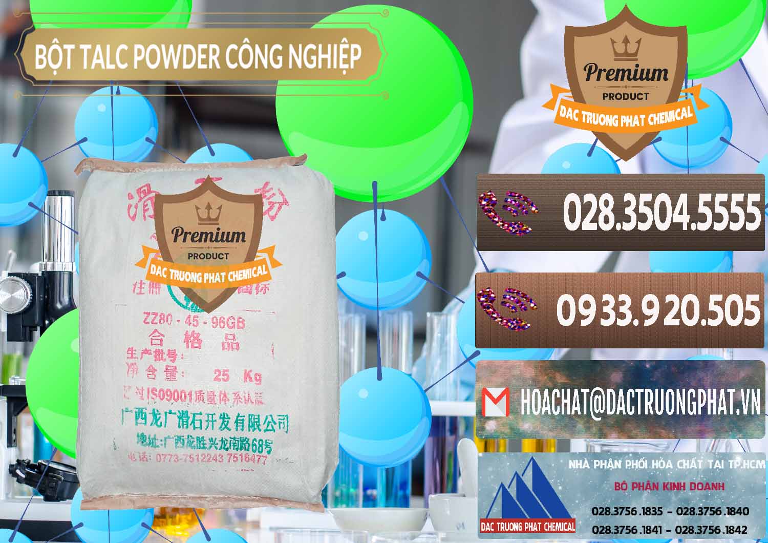 Nhà cung cấp _ bán Bột Talc Powder Công Nghiệp Trung Quốc China - 0037 - Nhà nhập khẩu và phân phối hóa chất tại TP.HCM - hoachatviet.net