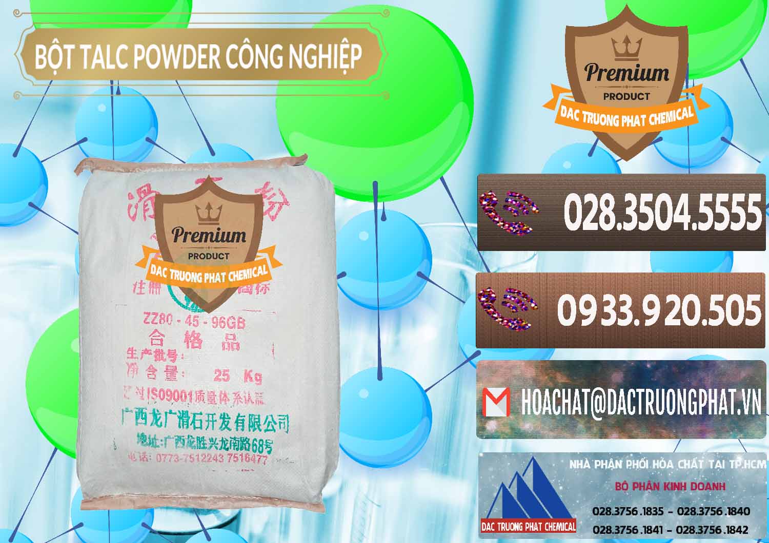 Công ty bán - phân phối Bột Talc Powder Công Nghiệp Trung Quốc China - 0037 - Đơn vị cung cấp - bán hóa chất tại TP.HCM - hoachatviet.net
