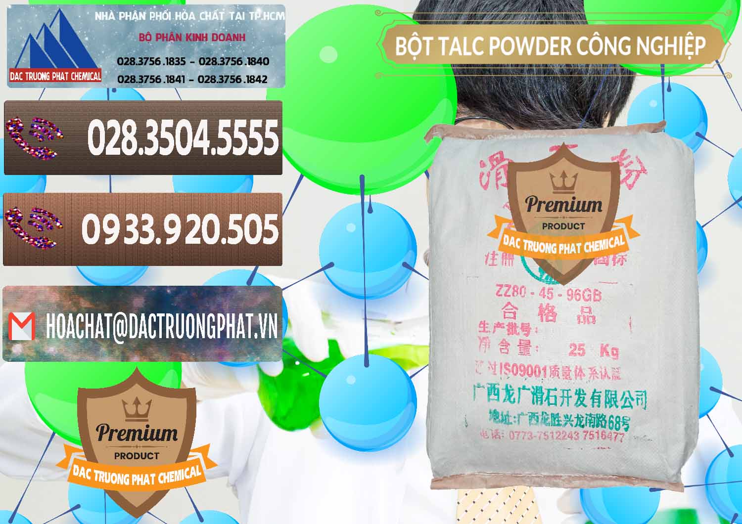 Chuyên cung cấp và bán Bột Talc Powder Công Nghiệp Trung Quốc China - 0037 - Phân phối - cung cấp hóa chất tại TP.HCM - hoachatviet.net
