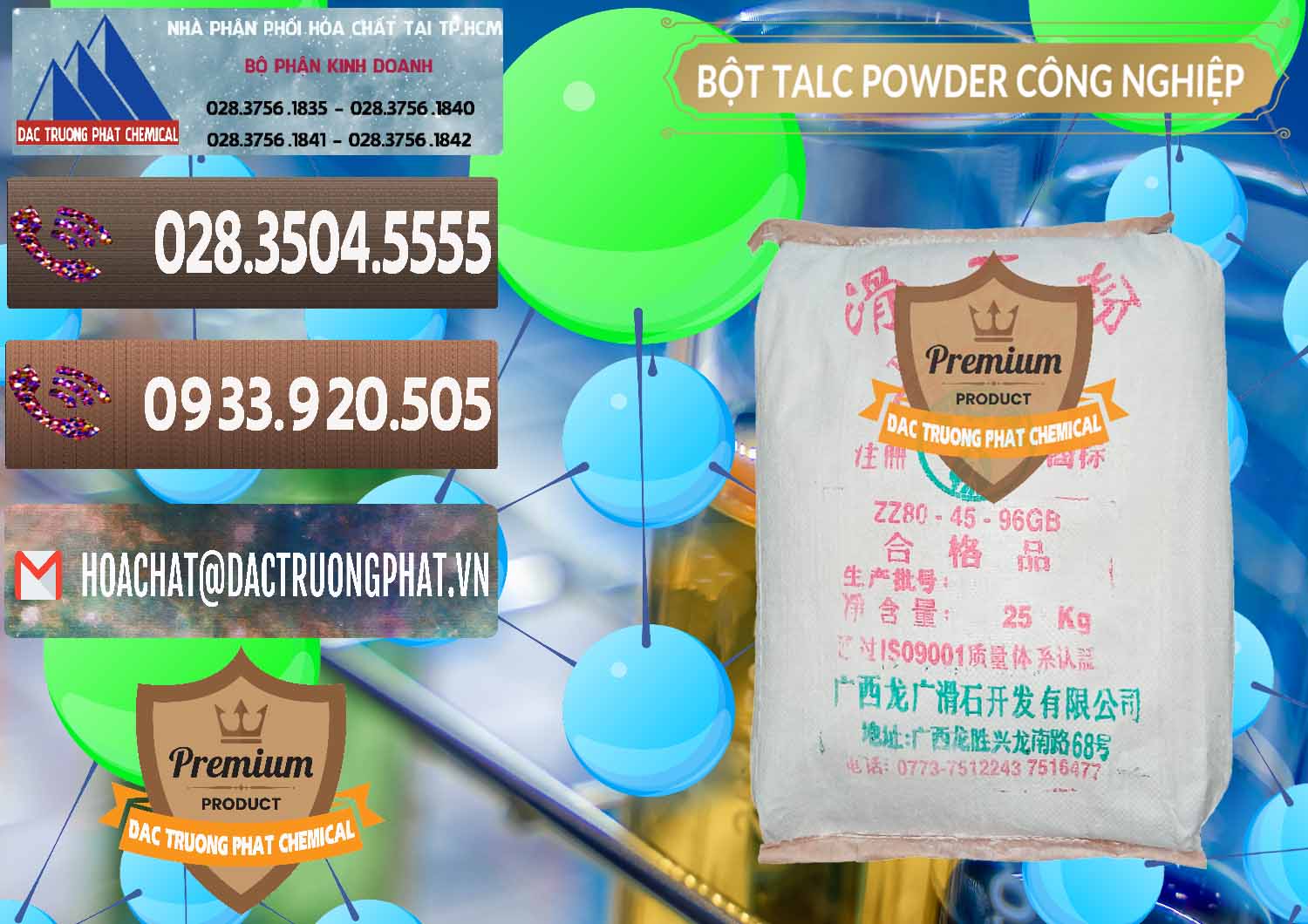 Cty chuyên nhập khẩu _ bán Bột Talc Powder Công Nghiệp Trung Quốc China - 0037 - Cty nhập khẩu _ cung cấp hóa chất tại TP.HCM - hoachatviet.net