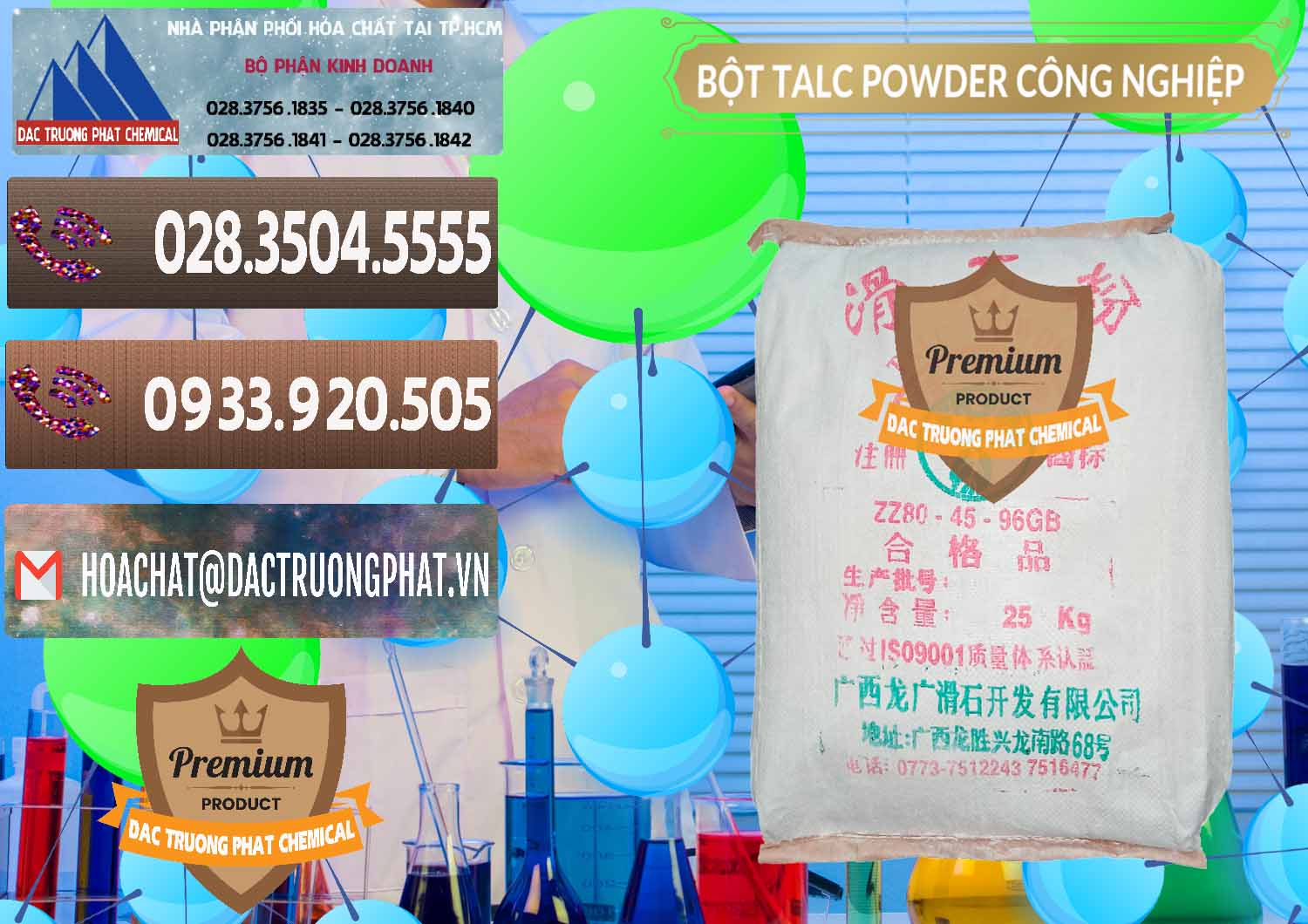 Nơi chuyên bán và phân phối Bột Talc Powder Công Nghiệp Trung Quốc China - 0037 - Nhà phân phối & kinh doanh hóa chất tại TP.HCM - hoachatviet.net
