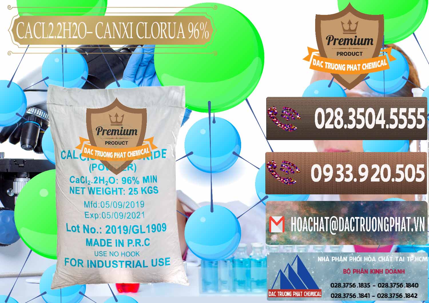 Công ty cung cấp ( bán ) CaCl2 – Canxi Clorua 96% Logo Kim Cương Trung Quốc China - 0040 - Nơi chuyên cung cấp và bán hóa chất tại TP.HCM - hoachatviet.net