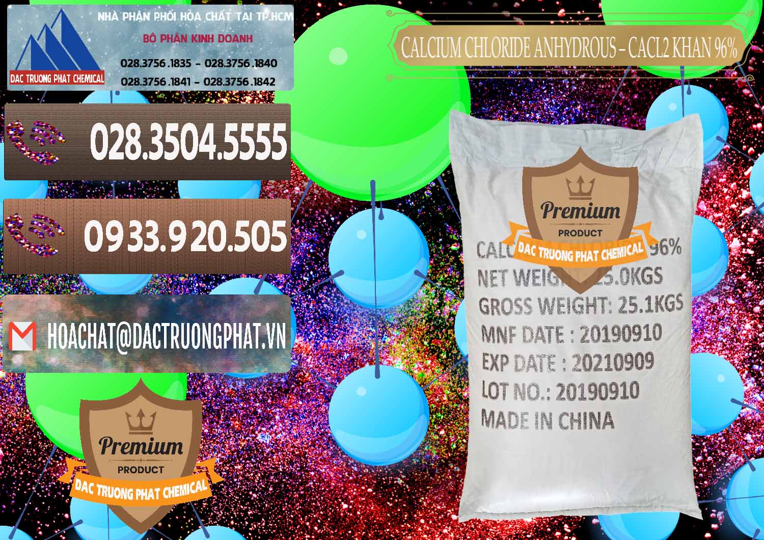 Nơi chuyên phân phối & bán CaCl2 – Canxi Clorua Anhydrous Khan 96% Trung Quốc China - 0043 - Đơn vị cung cấp _ bán hóa chất tại TP.HCM - hoachatviet.net