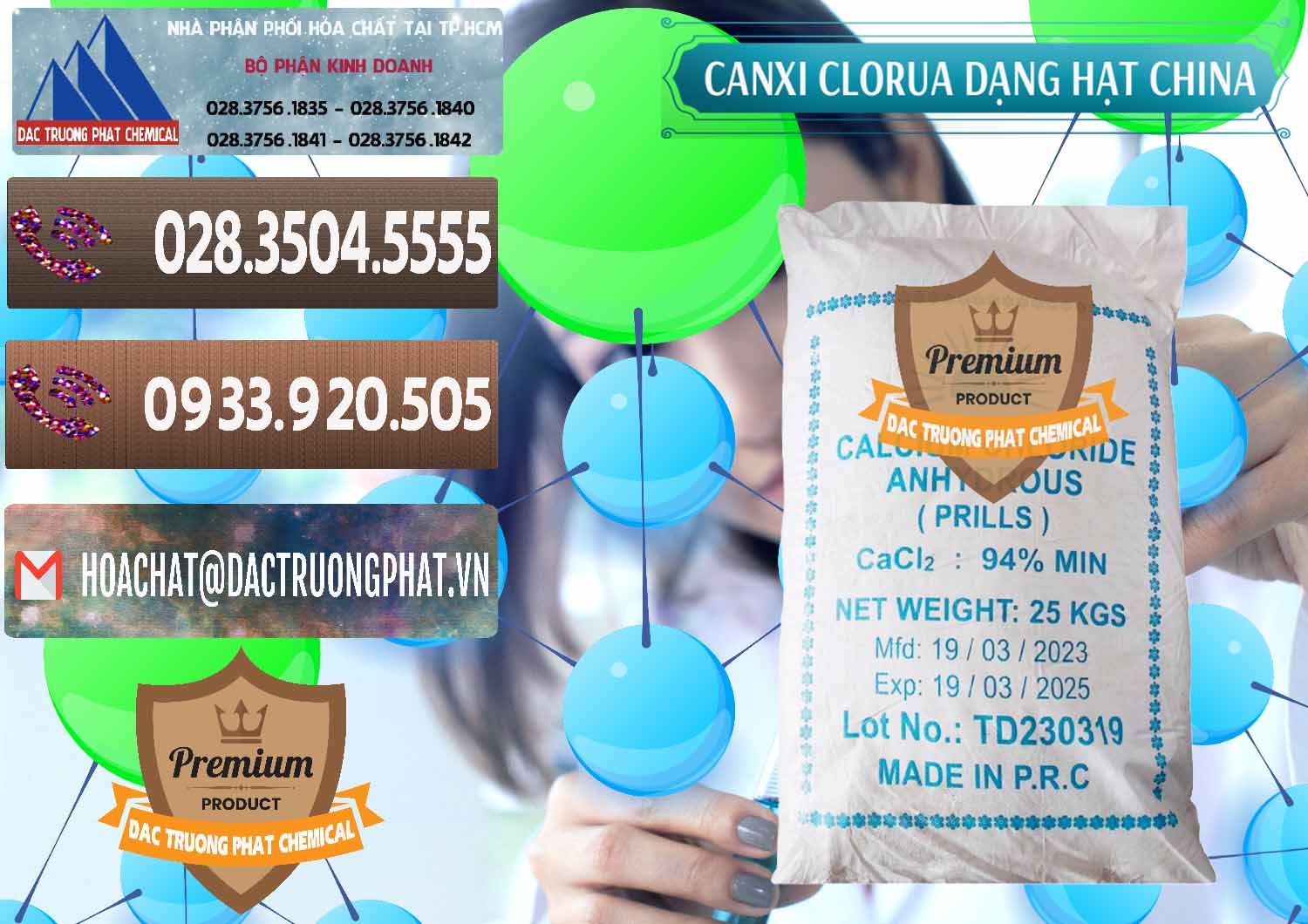 Nơi bán & cung ứng CaCl2 – Canxi Clorua 94% Dạng Hạt Trung Quốc China - 0373 - Chuyên kinh doanh ( phân phối ) hóa chất tại TP.HCM - hoachatviet.net