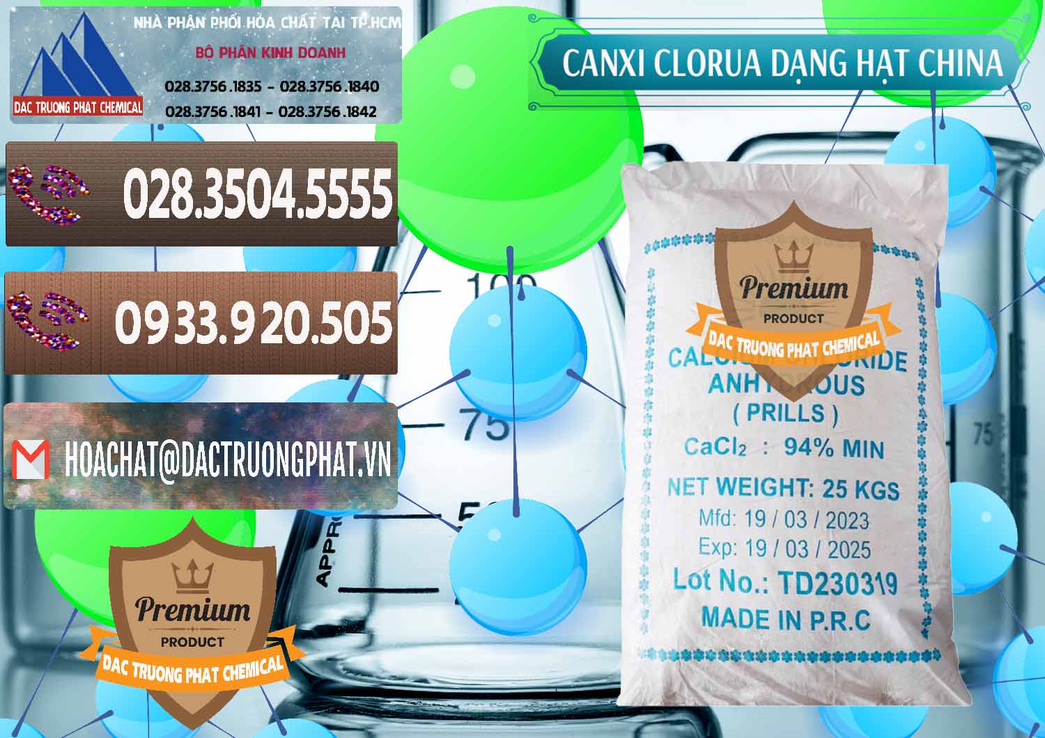 Cty chuyên phân phối & bán CaCl2 – Canxi Clorua 94% Dạng Hạt Trung Quốc China - 0373 - Công ty phân phối _ cung cấp hóa chất tại TP.HCM - hoachatviet.net