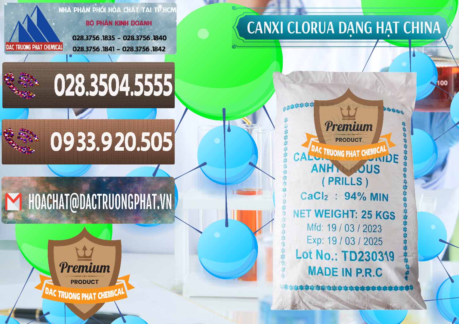 Cung ứng - bán CaCl2 – Canxi Clorua 94% Dạng Hạt Trung Quốc China - 0373 - Cty bán & cung cấp hóa chất tại TP.HCM - hoachatviet.net