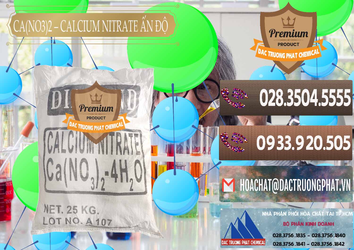 Đơn vị chuyên phân phối « bán Nitrat Canxi * Muối Calcium Nitrate 99% Ấn Độ India Cung cấp _ bán CA(NO3)2 – Calcium Nitrate Ấn Độ India - 0038 - Đơn vị chuyên phân phối và bán hóa chất tại TP.HCM - hoachatviet.net