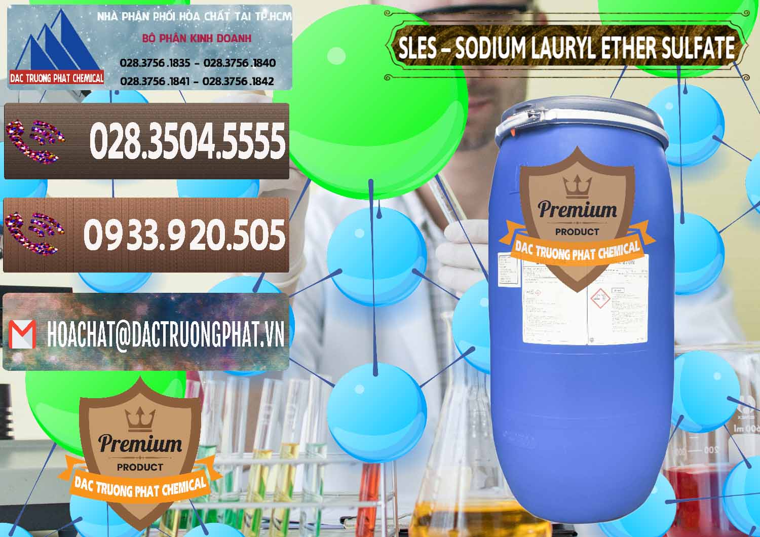 Nơi bán ( cung cấp ) Chất Tạo Bọt Sles - Sodium Lauryl Ether Sulphate Kao Indonesia - 0046 - Công ty nhập khẩu và phân phối hóa chất tại TP.HCM - hoachatviet.net
