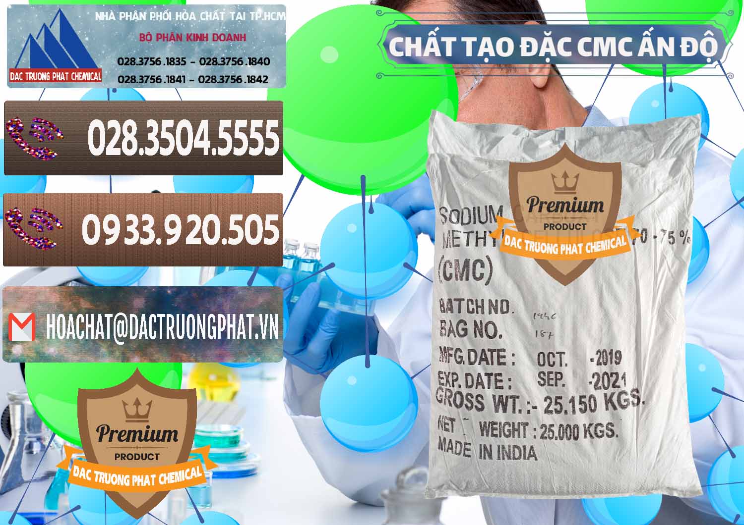 Nơi chuyên kinh doanh & bán Chất Tạo Đặc CMC - Carboxyl Methyl Cellulose Ấn Độ India - 0044 - Nhà phân phối & cung ứng hóa chất tại TP.HCM - hoachatviet.net
