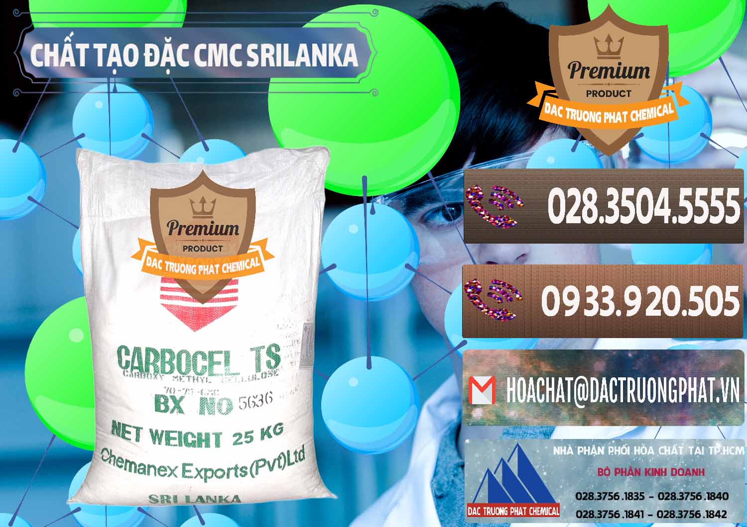 Bán _ cung cấp Chất Tạo Đặc CMC - Carboxyl Methyl Cellulose Srilanka - 0045 - Công ty cung cấp và nhập khẩu hóa chất tại TP.HCM - hoachatviet.net