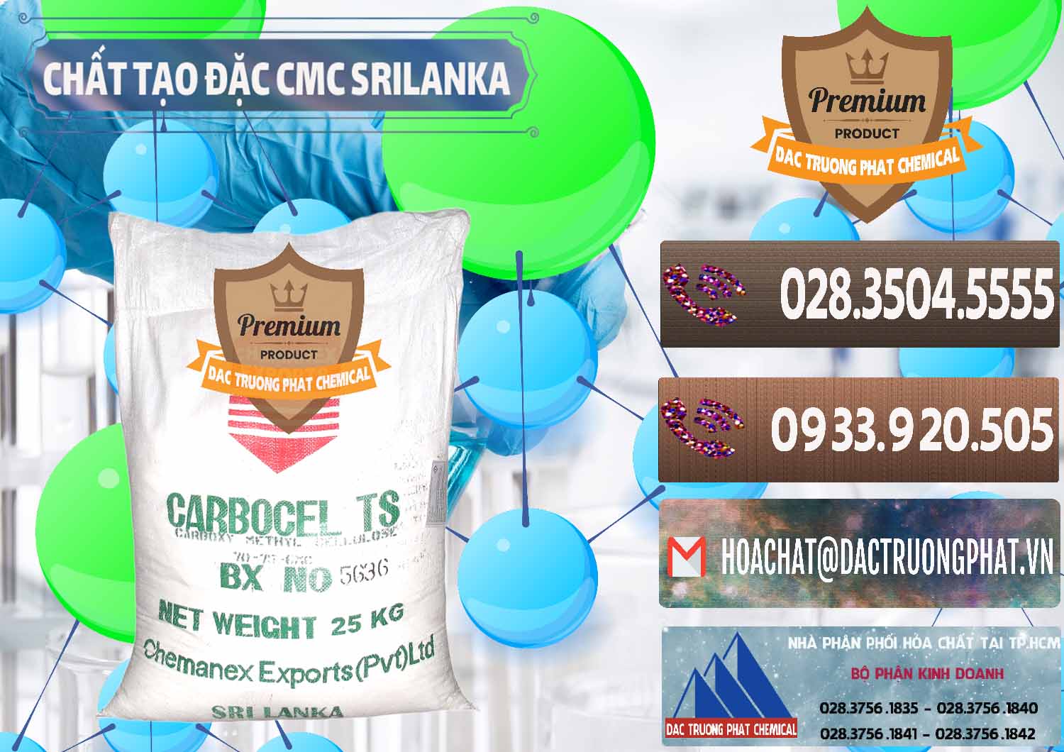 Chuyên bán ( phân phối ) Chất Tạo Đặc CMC - Carboxyl Methyl Cellulose Srilanka - 0045 - Chuyên bán _ phân phối hóa chất tại TP.HCM - hoachatviet.net