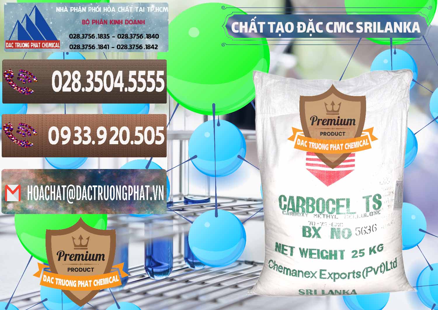 Nơi bán - cung cấp Chất Tạo Đặc CMC - Carboxyl Methyl Cellulose Srilanka - 0045 - Phân phối - cung cấp hóa chất tại TP.HCM - hoachatviet.net