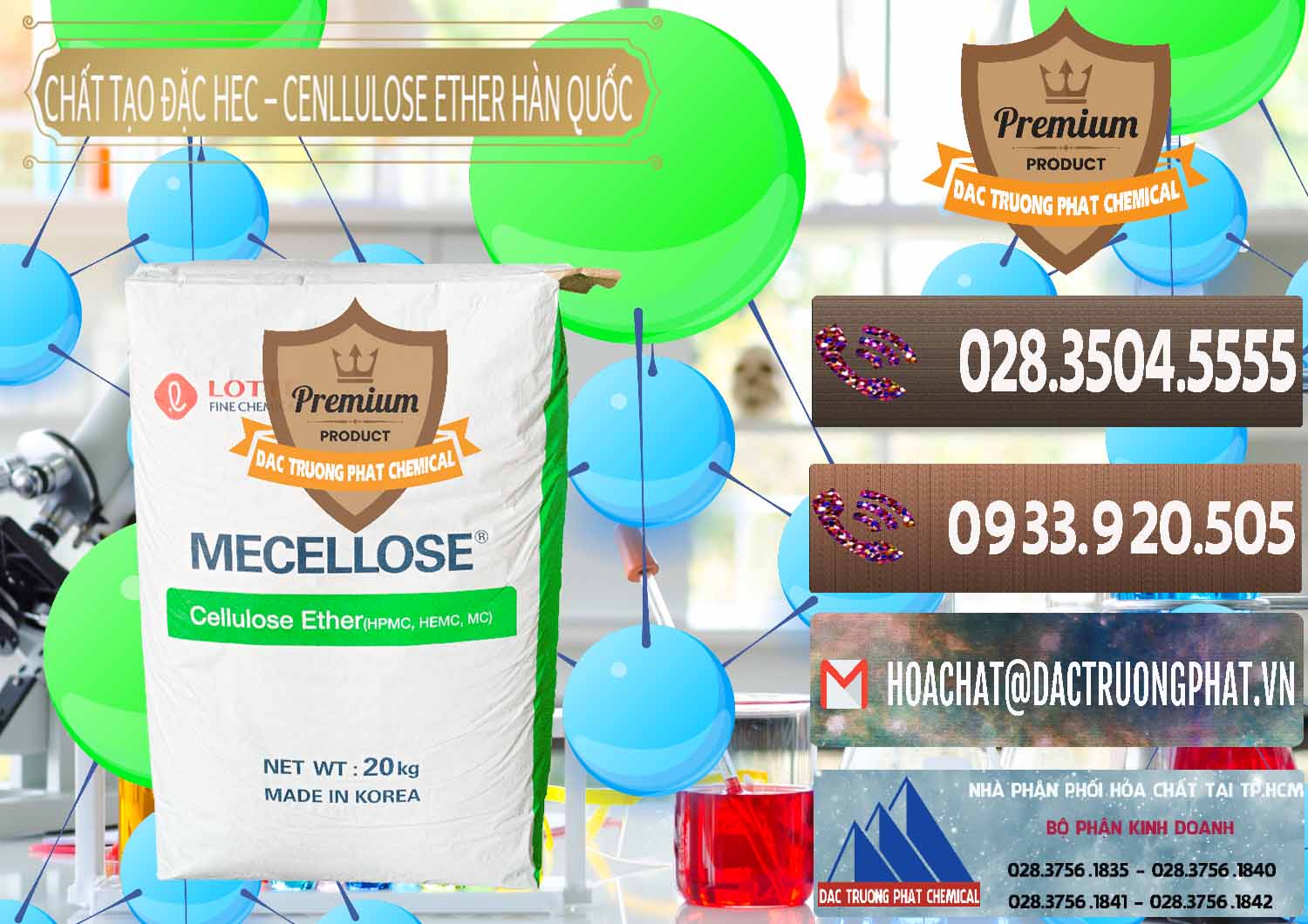 Đơn vị cung ứng và bán Chất Tạo Đặc Hec Mecellose – Cenllulose Ether Lotte Hàn Quốc Korea - 0050 - Đơn vị chuyên kinh doanh - cung cấp hóa chất tại TP.HCM - hoachatviet.net