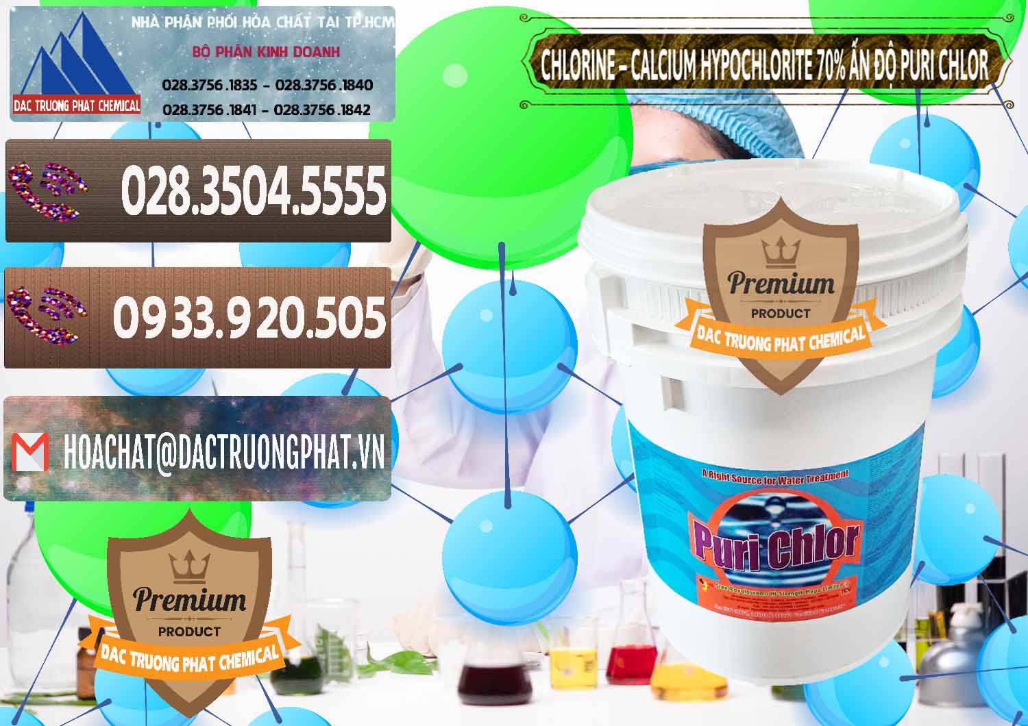 Kinh doanh _ bán Chlorine – Clorin 70% Puri Chlo Ấn Độ India - 0123 - Nhà cung cấp và phân phối hóa chất tại TP.HCM - hoachatviet.net